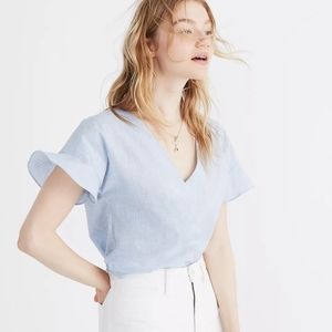 Madewell Sundrift Ruffle Top